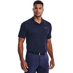 Men's Under Armour Heathered Royal Chicago Cubs Charged Tri-Blend  Performance Polo