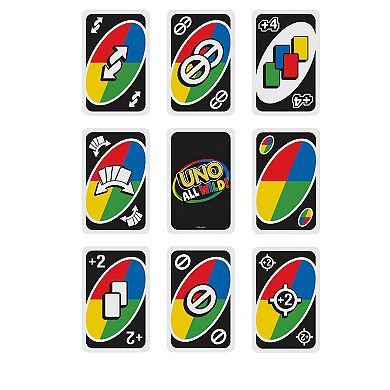 Mattel UNO: All Wild Card Game