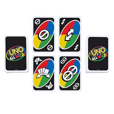 Mattel UNO: All Wild Card Game