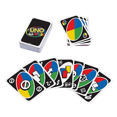 Mattel UNO: All Wild Card Game