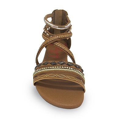 Jellypop Women's Criss-Cross Sandals