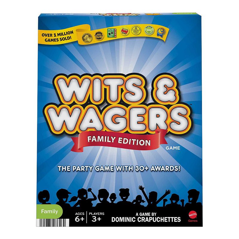 UPC 194735076260 product image for Mattel Wits & Wagers: Family Edition Board Game, Multicolor | upcitemdb.com