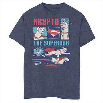 Boys 8-20 DC Super Pets Krypto The Super Dog Panels Graphic Tee