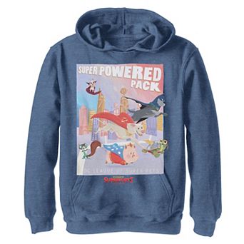 Boys 8-20 DC Super Pets Super Powered Pack Comic Cover Hoodie
