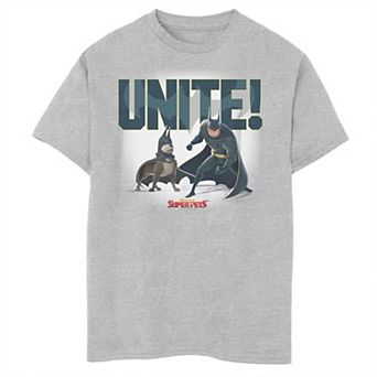 Boys 8-20 DC Super Pets Unite! Bat Duo Graphic Tee