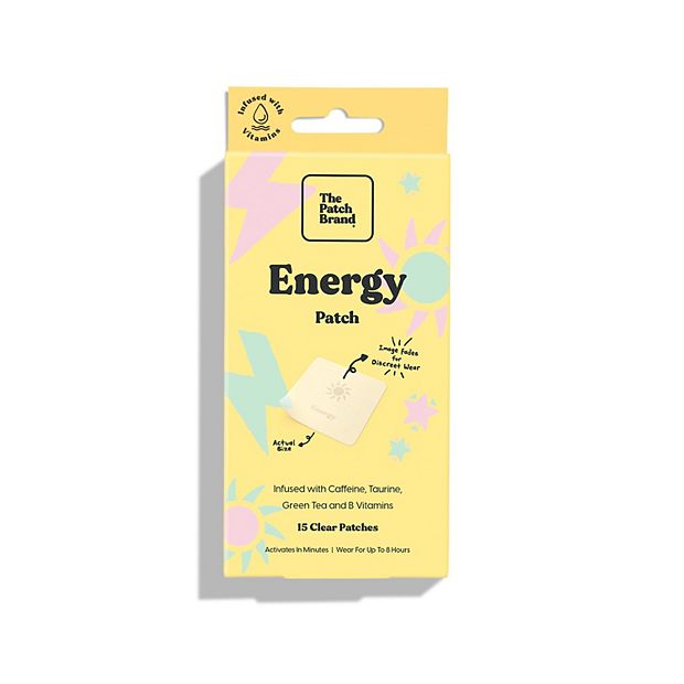 The Patch Brand Clear Patches, Energy - 15 patches