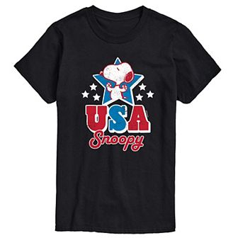 Men's Peanuts USA Snoopy Tee