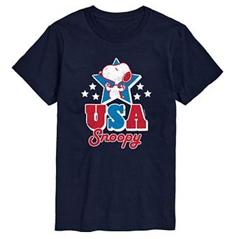 Men's Peanuts USA Snoopy Tee