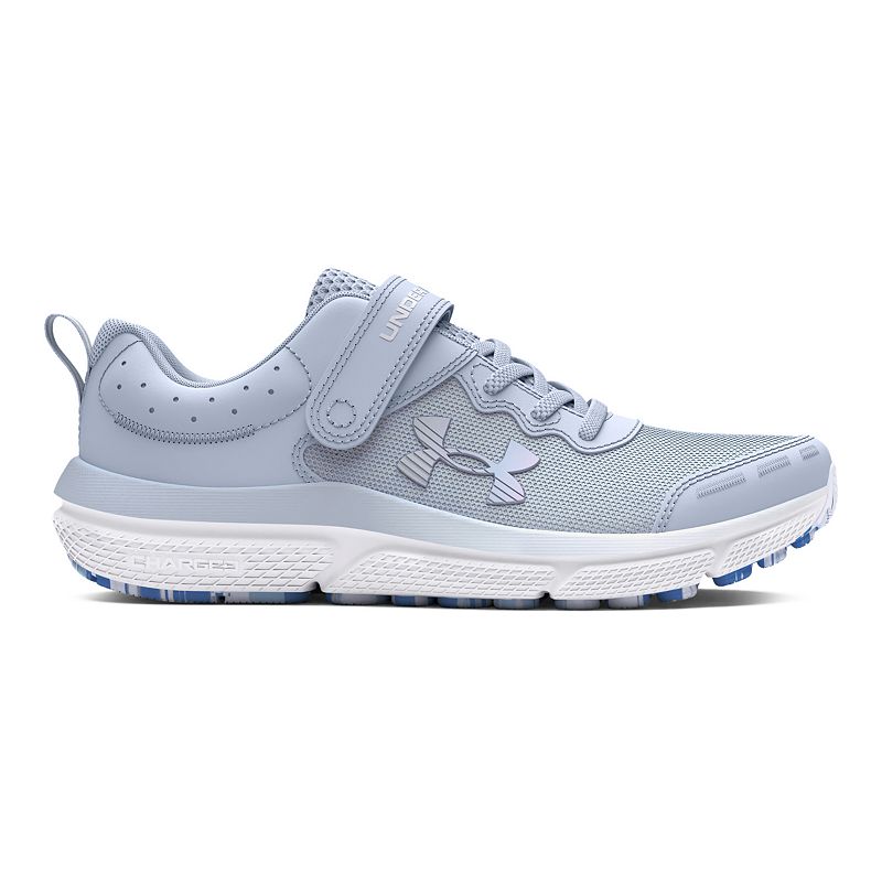 Under Armour Preschool Assert 10 AC Kids' Running Shoes, Girl's, Nimbus Blue