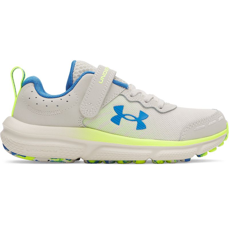 Under Armour Preschool Assert 10 AC Kids' Running Shoes, Boy's, Size: 13, Yellow Blue Atlantis