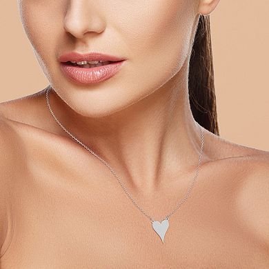 LUMINOR GOLD Dagger Heart Pendant Necklace