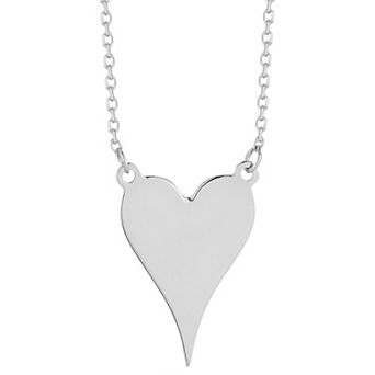 LUMINOR GOLD Dagger Heart Pendant Necklace