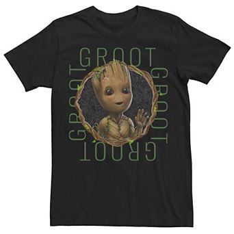 Men's Marvel I am Groot Center Portrait Tee