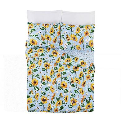Vera Bradley Sunflower Sky Quilt Set with Shams