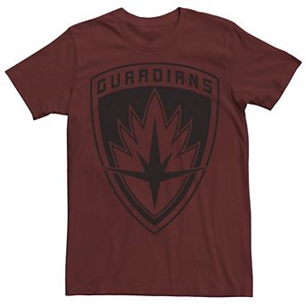 Men's Marvel I am Groot Black Guardians Badge Tee