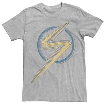 Men's Marvel Ms. Marvel Badge Logo Tee