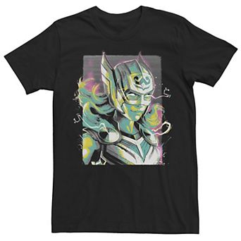 Men's Thor Love and Thunder Pastel Female Thor Tee
