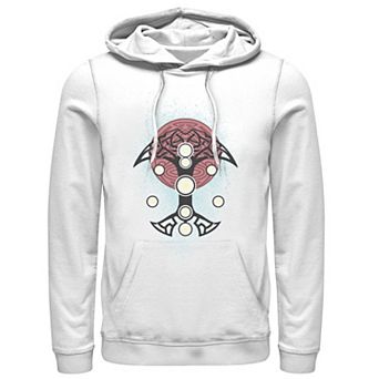 Men's Marvel Thor Love And Thunder Blue Splatter Hoodie