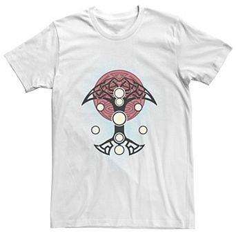 Men's Marvel Thor Love and Thunder Blue Splatter Tee