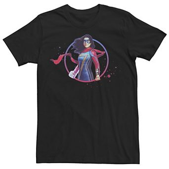 Men's Marvel Ms. Marve Circle Hero Portrait Tee