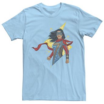 Men's Marvel Ms. Marve Lighting Doodle Tee