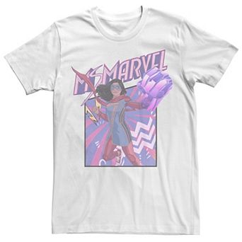 Men's Marvel Ms. Marve Fist Panel Tee