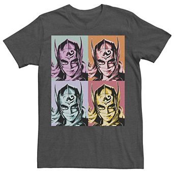 Men's Marvel Thor Love and Thunder Mighty Female Thor Pop Frame Tee