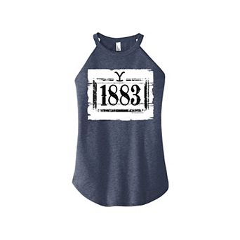Juniors' 1883 High Neck Tank Top