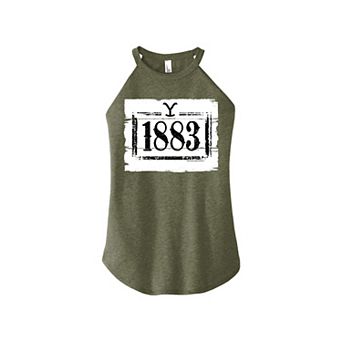 Juniors' 1883 High Neck Tank Top