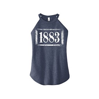 Juniors' 1883 High Neck Tank Top