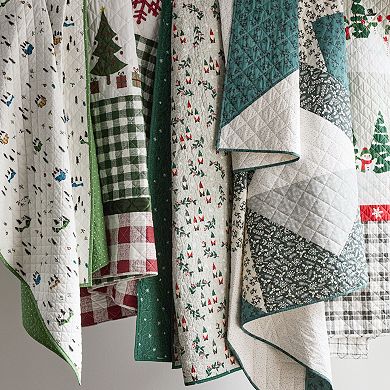 St. Nicholas Square® Ditsy Village Printed Quilt Set with Shams