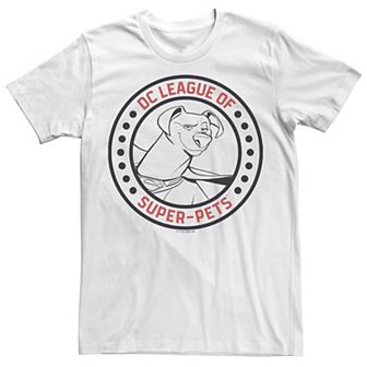Men's DC Super Pets DC League Of Super Pets Krypto Badge Tee