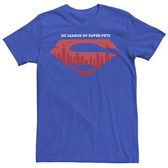 Men's DC Super Pets Superman Logo Tee