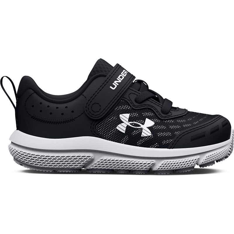 Under Armour Assert 10 AC Baby/Toddler Running Shoes, Toddler Boy's, Size: 9 T, Black White White