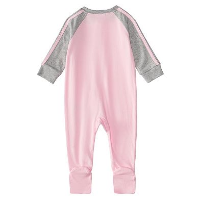 Baby Girl adidas Zip Raglan Sleep & Play