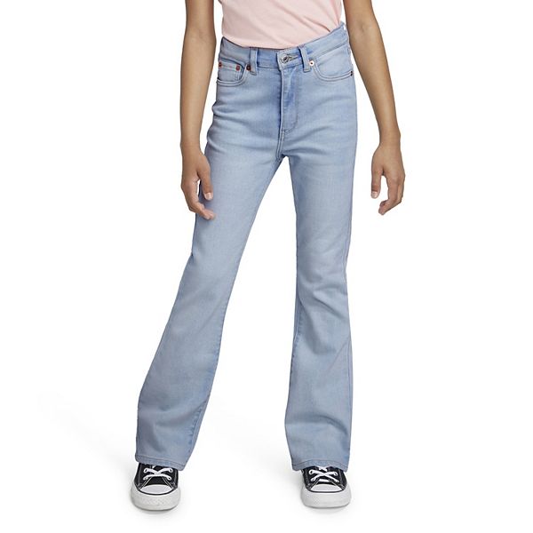  A2Z 4 Kids Girls Denim Jeans Comfort Stretchy Flared