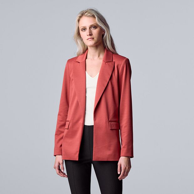 Women s Simply Vera Vera Wang Ponte Blazer