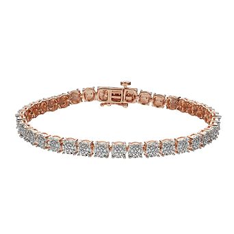Sterling Silver 1/4 Carat T.W. Diamond Fashion Bracelet