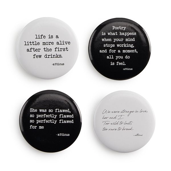 Atticus Pin Set Volume 1