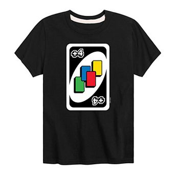 Boys 8-20 Mattel UNO Draw Four Graphic Tee
