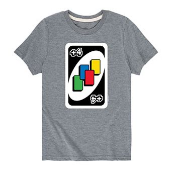 Boys 8-20 Mattel UNO Draw Four Graphic Tee