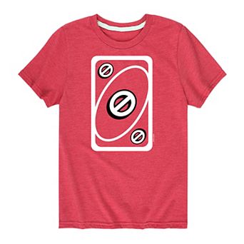 Boys 8-20 Mattel UNO Red Skip Card Graphic Tee