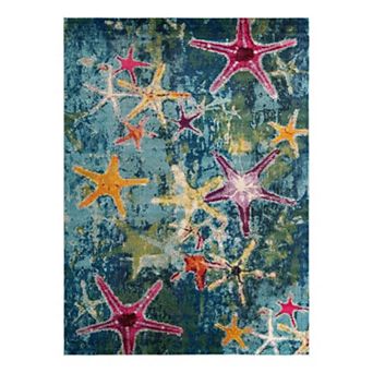 Unique Loom Seashore Positano Rug