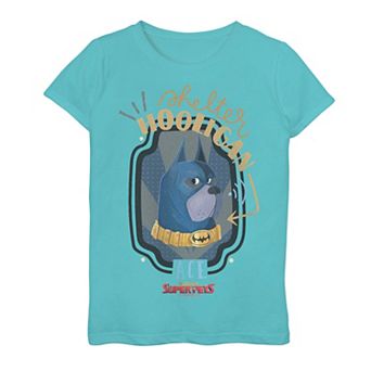 Girls 7-16 DC Super Pets Hooligan Ace Portrait Graphic Tee