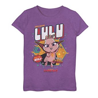 Girls 7-16 DC Super Pets Lulu Badge Graphic Tee
