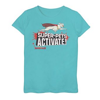 Girls 7-16 DC Super Pets Super Pets Activate! Graphic Tee
