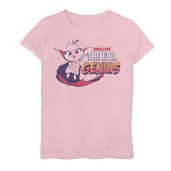 Girls 7-16 DC Super Pets Lulu Evil Genius Graphic Tee