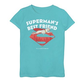 Girls 7-16 DC Super Pets Superman's Best Friend Graphic Tee