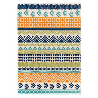 World Rug Gallery Boho Inspired Rug