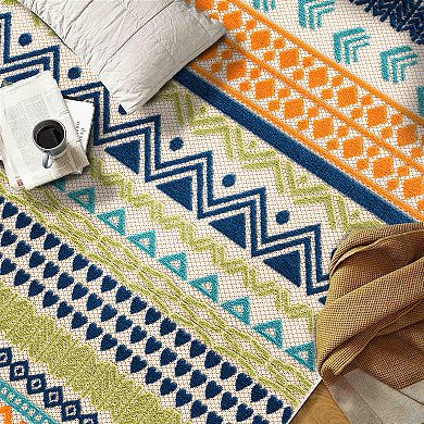 World Rug Gallery Boho Inspired Rug